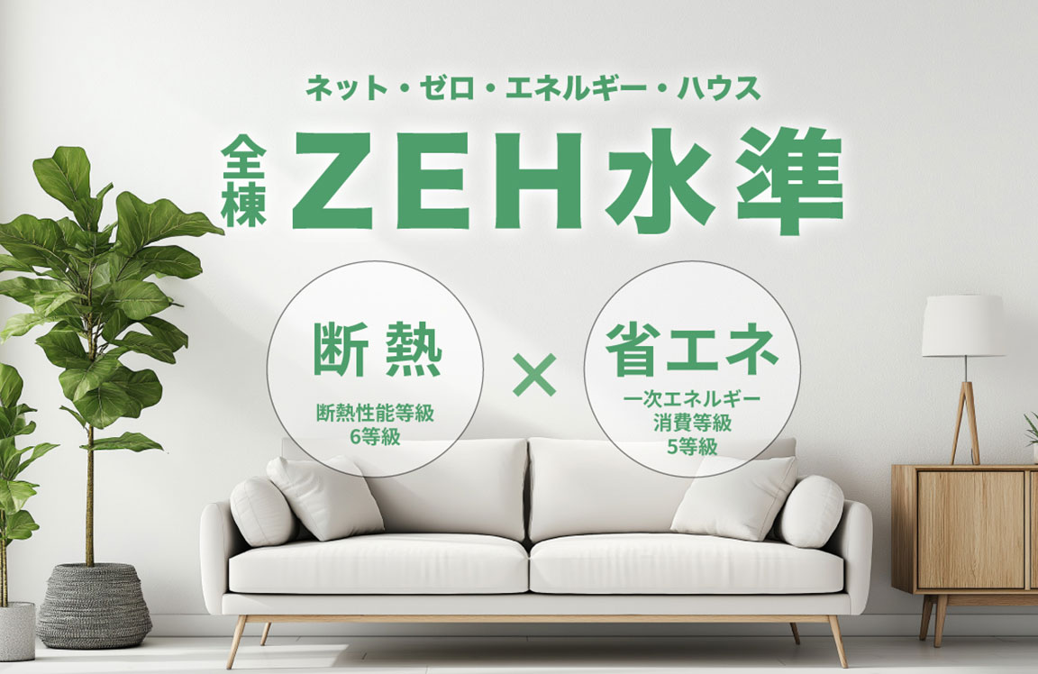 サンホームズの建売住宅性能イメージ