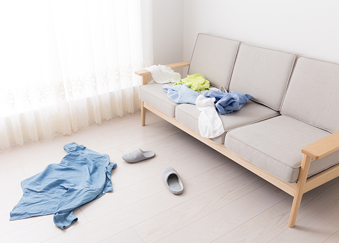 片付かない部屋は動線で9割決まる